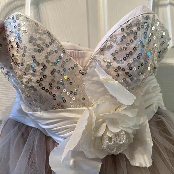 Light in the Box formal size 0. EUC fully lined built in bra and boning. - Picture 4 of 6